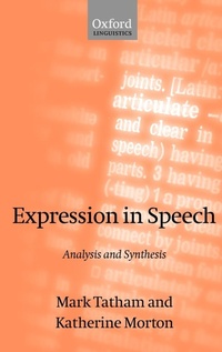 Abbildung von: Expression in Speech - Oxford University Press