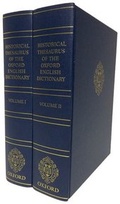 Cover: Historical Thesaurus of the Oxford English Dictionary - Oxford University Press