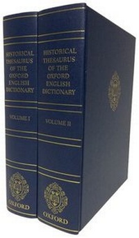 Abbildung von: Historical Thesaurus of the Oxford English Dictionary - Oxford University Press
