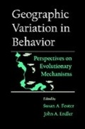 Cover: Geographic Variation in Behavior - OUP eBook