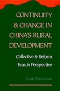 Enlarge image Cover: Continuity and Change in China's Rural Development - OUP eBook