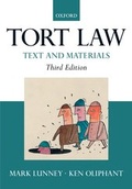 Cover: Tort Law - Oxford University Press
