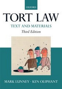 Enlarge image Cover: Tort Law - Oxford University Press