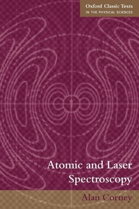 Abbildung von: Atomic and Laser Spectroscopy - Oxford University Press