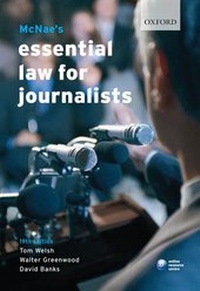 Bild: McNae's Essential Law for Journalists - Oxford University Press