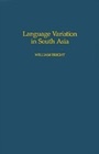 Cover: Language Variation in South Asia - Oxford University Press