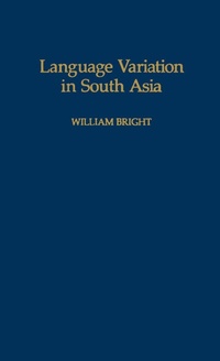 Enlarge image Cover: Language Variation in South Asia - Oxford University Press