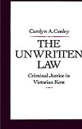 Cover: The Unwritten Law - Oxford University Press