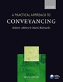 Cover: A Practical Approach to Conveyancing - Oxford University Press