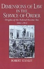 Cover: Dimensions of Law in the Service of Order - OUP eBook