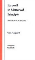 Cover: Farewell to Matters of Principle - Oxford University Press