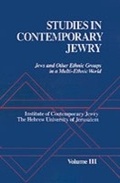 Cover: Studies in Contemporary Jewry - OUP eBook