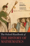 Cover: The Oxford Handbook of the History of Mathematics - Oxford University Press