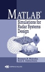 Cover: MATLAB Simulations for Radar Systems Design - Chapman and Hall