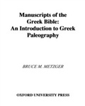 Cover: Manuscripts of the Greek Bible - OUP eBook