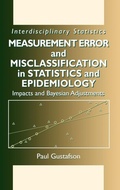 Cover: Measurement Error and Misclassification in Statistics and Epidemiology - Chapman & Hall/CRC