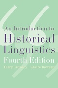 Cover: An Introduction to Historical Linguistics - Oxford University Press Inc