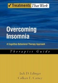 Cover: Overcoming Insomnia - Oxford University Press Inc