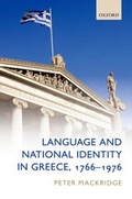 Cover: Language and National Identity in Greece, 1766-1976 - Oxford University Press