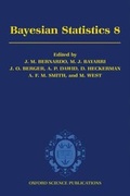 Cover: Bayesian Statistics 8 - Oxford University Press