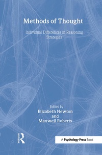 Enlarge image Cover: Methods of Thought - Psychology Press Ltd