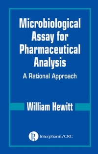 Enlarge image Cover: Microbiological Assay for Pharmaceutical Analysis - CRC Press