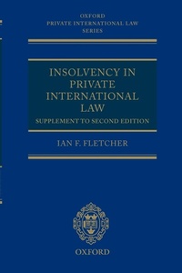 Abbildung von: Insolvency in Private International Law: Supplement to Second Edition - Oxford University Press