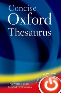 Enlarge image Cover: Concise Oxford Thesaurus - Oxford University Press