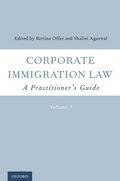 Cover: Corporate Immigration Law - Oxford University Press Inc