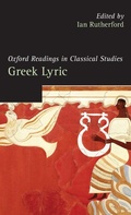 Cover: Oxford Readings in Greek Lyric Poetry - Oxford University Press