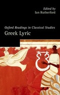 Cover: Oxford Readings in Greek Lyric Poetry - Oxford University Press