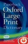 Cover: Paperback Oxford Large Print Dictionary - Oxford University Press