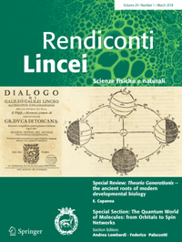 Bild: Rendiconti Lincei. Scienze Fisiche e Naturali - Springer