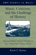Cover: Music, Criticism, and the Challenge of History - Oxford University Press Inc