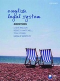 Cover: English Legal System Directions - Oxford University Press