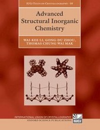 Enlarge image Cover: Advanced Structural Inorganic Chemistry - Oxford University Press