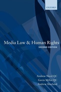 Cover: Media Law and Human Rights - Oxford University Press