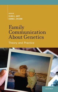 Enlarge image Cover: Family Communication about Genetics - Oxford University Press Inc
