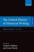 Cover: The Oxford History of Historical Writing - Oxford University Press