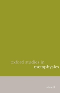 Enlarge image Cover: Oxford Studies in Metaphysics - Oxford University Press