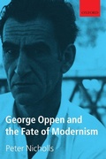 Cover: George Oppen and the Fate of Modernism - Oxford University Press