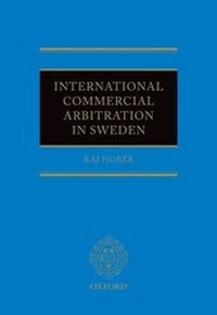 Abbildung von: International Commercial Arbitration in Sweden - Oxford University Press