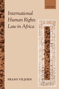 Cover: International Human Rights Law in Africa - Oxford University Press