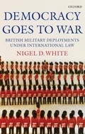 Cover: Democracy goes to War - Oxford University Press