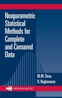 Cover: Nonparametric Statistical Methods For Complete and Censored Data - Chapman & Hall/CRC