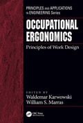 Cover: Occupational Ergonomics - CRC Press