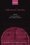 Cover: Inflectional Identity - Oxford University Press