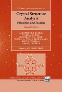 Enlarge image Cover: Crystal Structure Analysis - Oxford University Press
