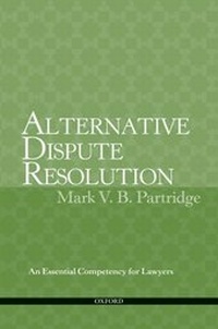 Abbildung von: Alternative Dispute Resolution - Oxford University Press Inc