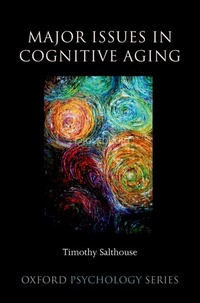 Abbildung von: Major Issues in Cognitive Aging - Oxford University Press Inc